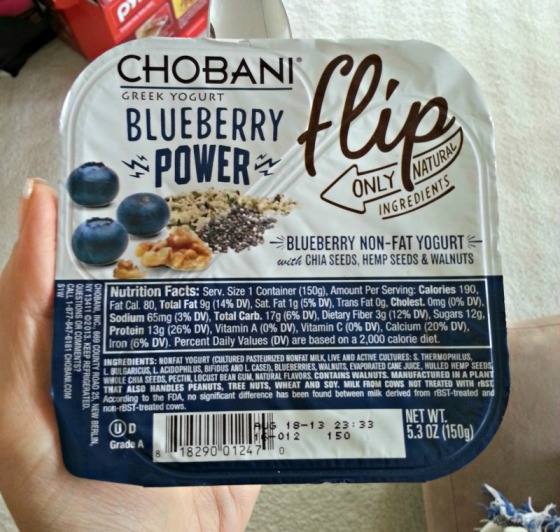 Chobani Blueberry Power Flip