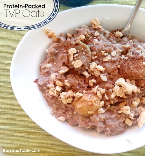 Protein-Packed TVP Oats