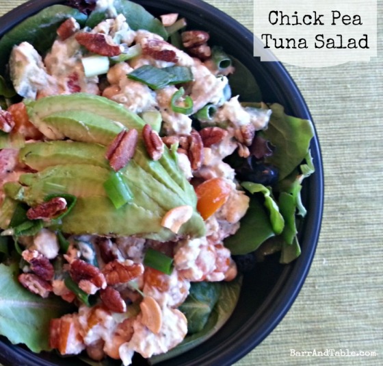 Chick Pea Tuna Chobani Salad